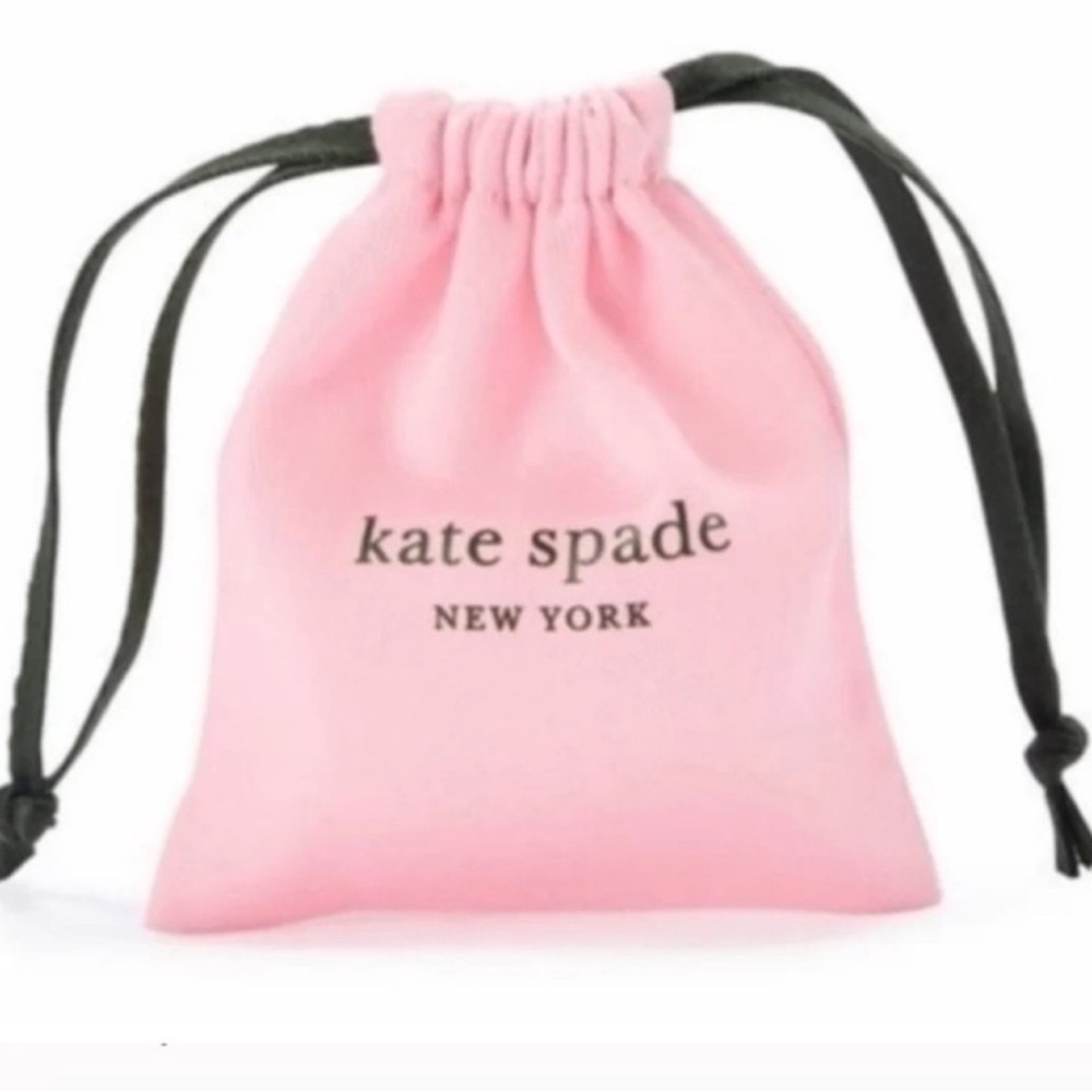 $58 Kate Spade Pave Heart Open Hinge Cuff Bracelet - Picture 5 of 6